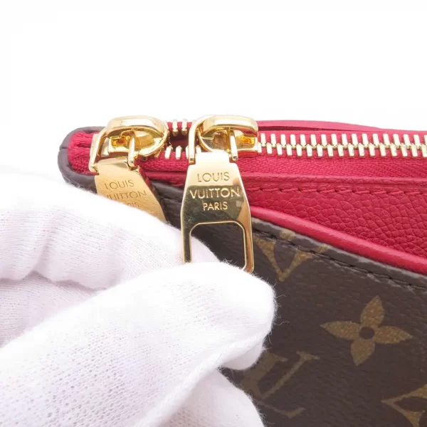 6 Monogram Canvas Pallas Litchi M50067