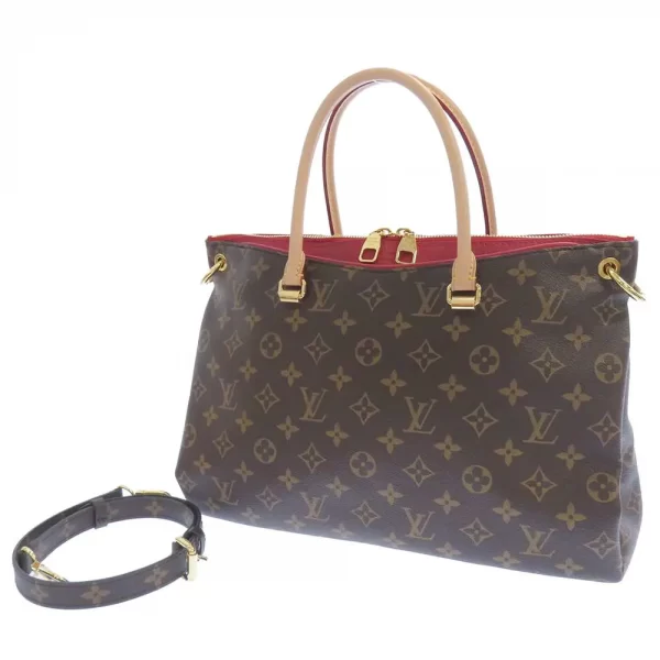 7 Monogram Canvas Pallas Litchi M50067