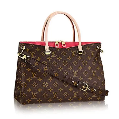 8 Monogram Canvas Pallas Litchi M50067