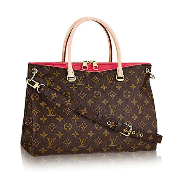 8 Monogram Canvas Pallas Litchi M50067